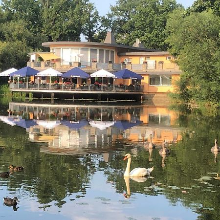 Pension Am See Torgau Exterior foto